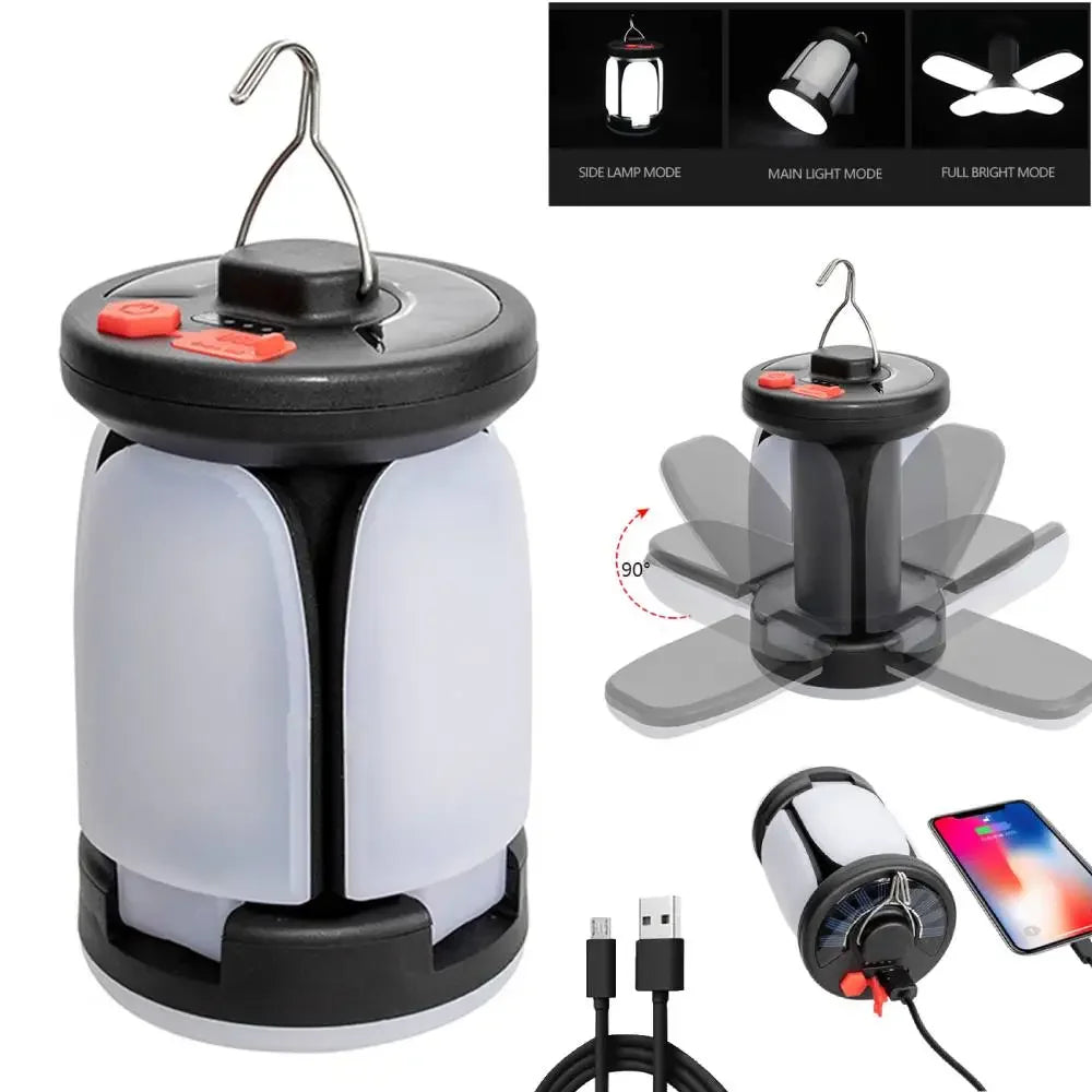 Solar Rechargeable Camping Lantern