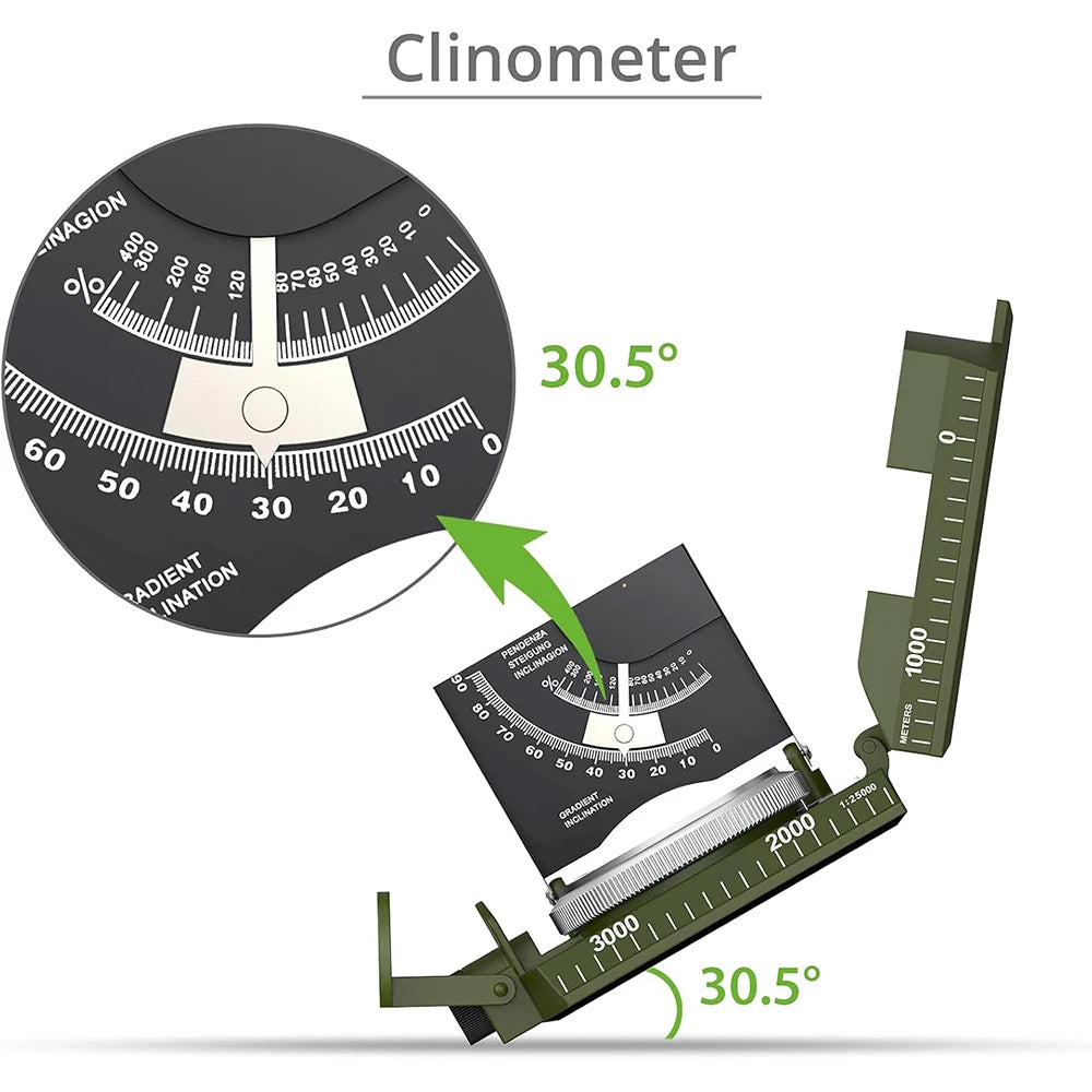 Mulitifunctional High Precision Compass