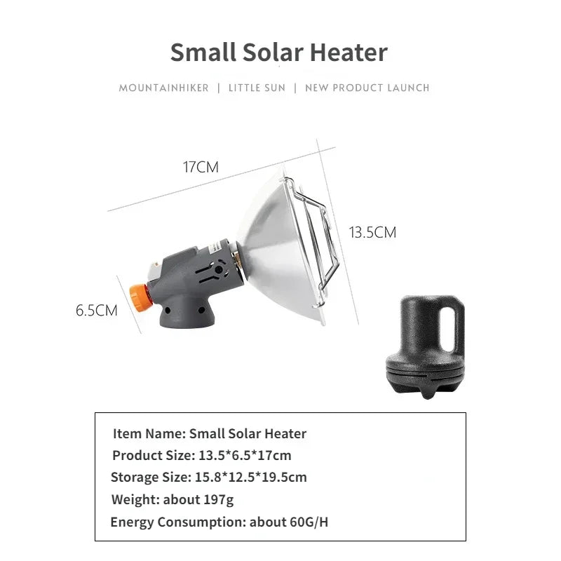 MOUNTAINHIKER Portable Outdoor Butane Space Heater