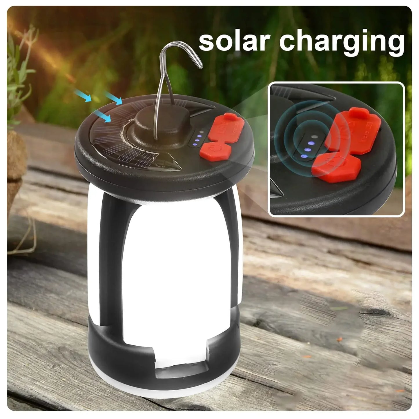 Solar Rechargeable Camping Lantern