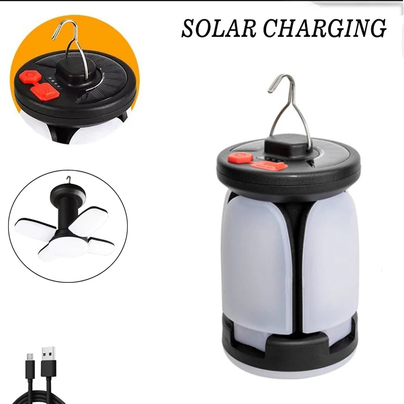 Solar Rechargeable Camping Lantern