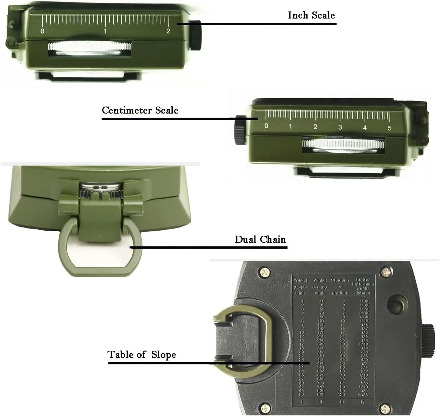 Mulitifunctional High Precision Compass