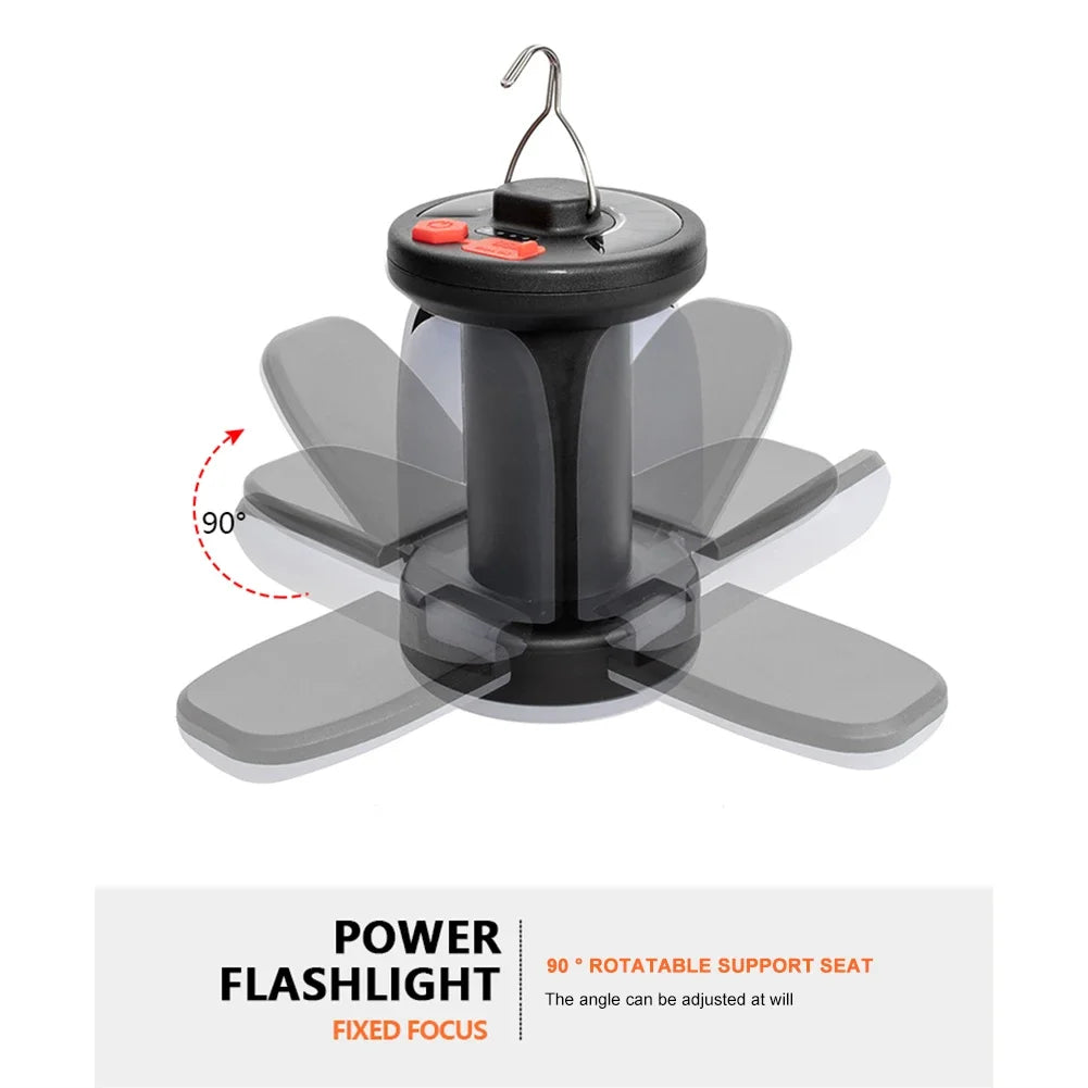 Solar Rechargeable Camping Lantern